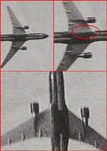 Close up of South Tower Plane