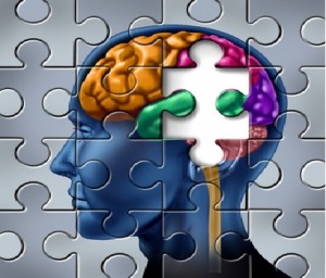 Intelligence and memory loss symbol