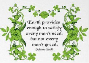 earth provides quote