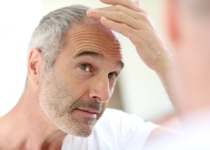 grey hair