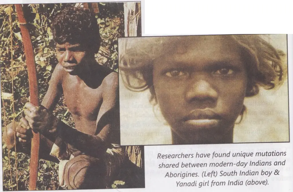 Aboriginal and Indian link