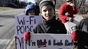 Wifi in schools - danger - protest