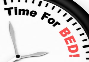 an hour extra sleep - bed time