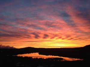 Sunset in the Darkinoong - dedicated to Goolabeen
