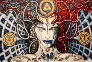 The ISIS Ploy - Illuminati Sorcery and Sacrifice - Art by Paul Freeman
