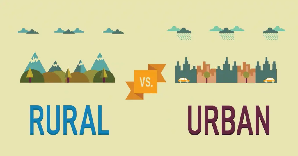 Trends in Drug Abuse - Rural vs Urban Areas