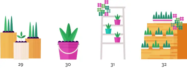 50 Ideas for Container Gardens - container-garden-29-32