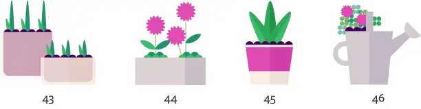 50 Ideas for Container Gardens - container-garden-43-46