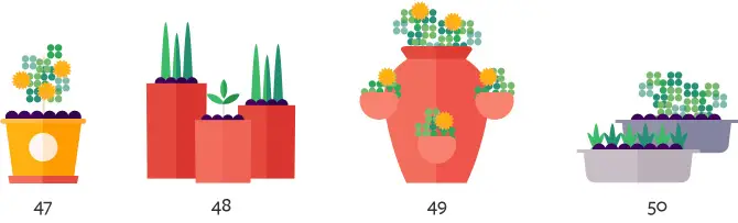 50 Ideas for Container Gardens - container-garden-47-50