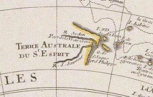 PROOF Australia Was Colonised Over 400 Years Ago – 164 Years Before the British - Map - Terre Australe du s'Esprit