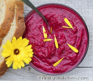 Trinity's Beetroot & Shiitake Soup Recipe
