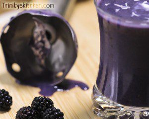 Blackberry-smoothie