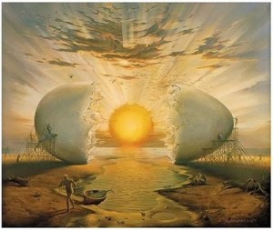 Chad-Sunrise-by-the-Ocean-by-Vladimir-Kush