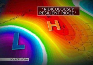 The Climate Engineers Can No Longer Suppress El Niño - ''Ridiculously Resilient Ridge''
