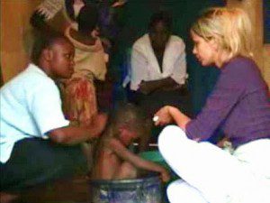 Breaking Through the Stigma of Depression and Mental Illness - Elzbieta working with the homeless in Kenya