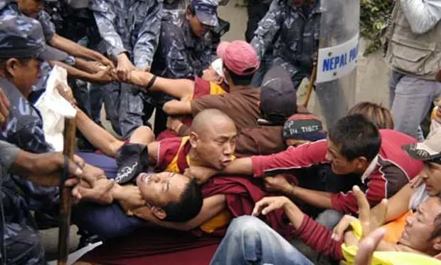 Tantra, Mantra, Yantra and Tibet – Where Imperialism and Spirituality Collide - Displaying of Free Tibet banners and the Tibetan National flag is restricted in Nepal