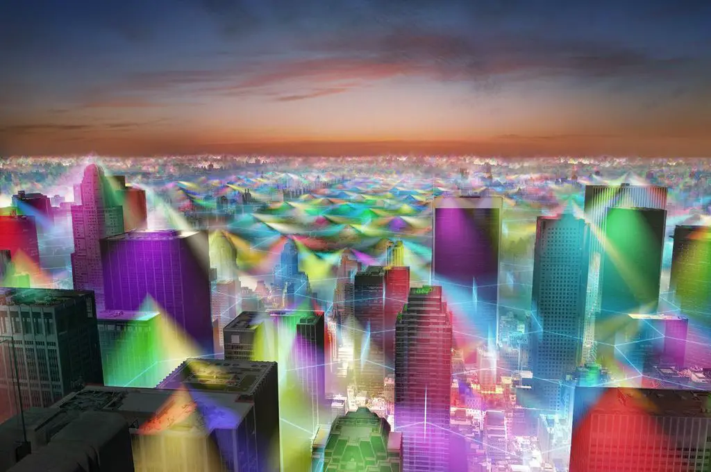 Is Wi-Fi Killing Trees - What Our Cities Would Look Like if Wi-Fi Was Visible