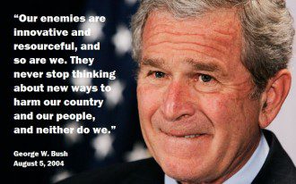 The stupidest puppet ever to hold office.