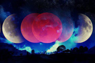 Full Moon and Lunar Eclipse in Libra