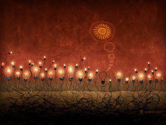 Off With The Lampshades! Be Your Own Light (Image - Dreamer by www.vladstudio.com)