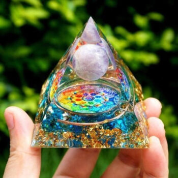 Handmade Orgonite Pyramids by Conscious Shopping